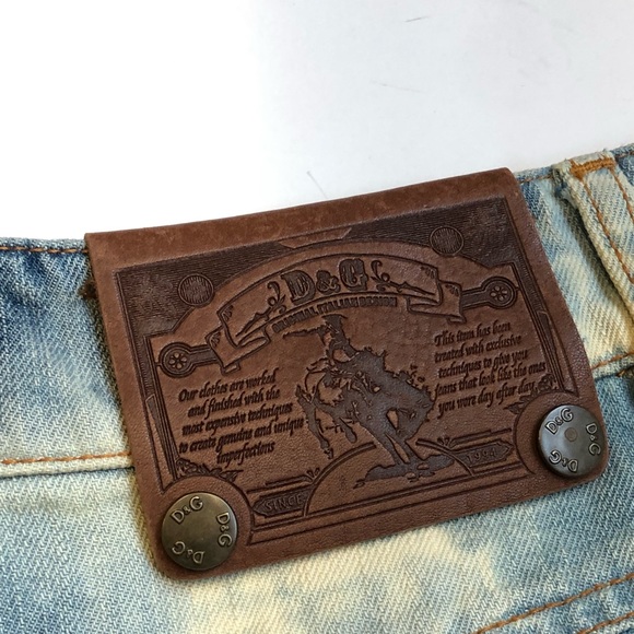 Dolce & Gabbana destroyed denim cut off shorts - Picture 8 of 14